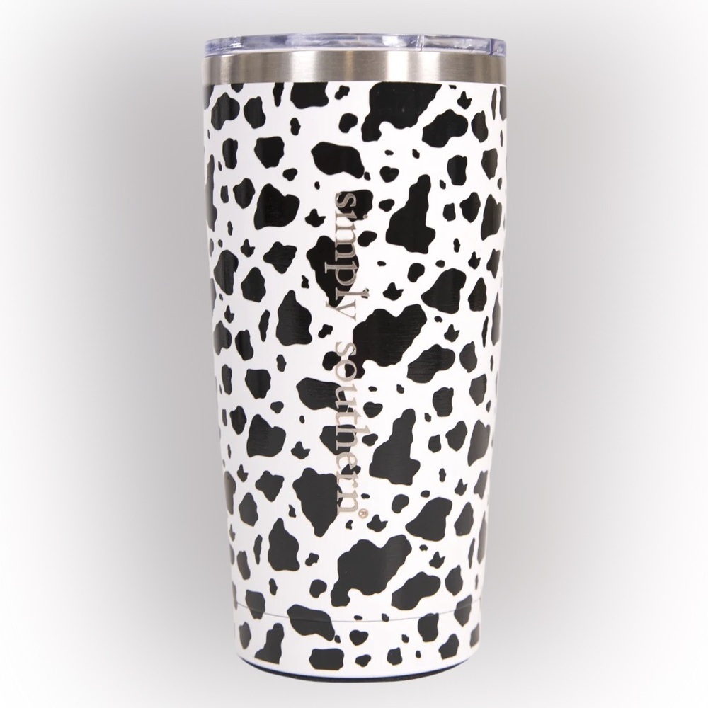 Simply Southern Cow Print Tumbler 20oz